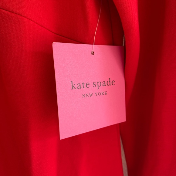 NWT Kate Spade Ponte Flounce Shift Dress - Picture 8 of 11